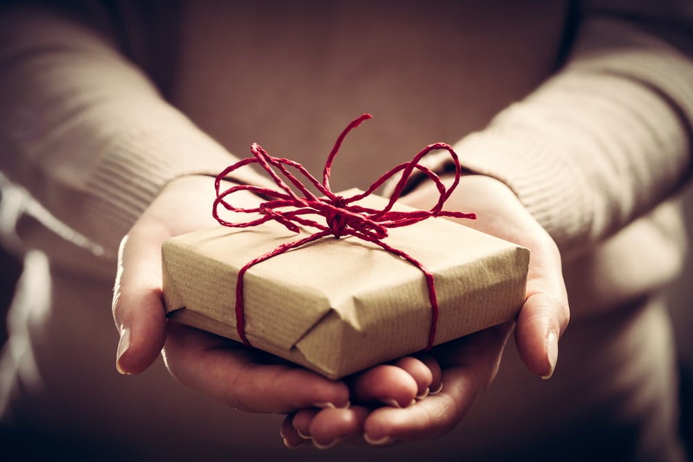 Make A Gift 1 giving a gift
